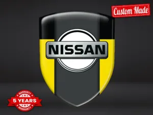 Nissan Resin Domed Stickers Exclusive Domed Label